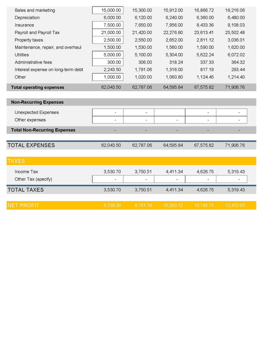 Special Offer - Business & Financial Plan Template Bundle Special Offer - Business & Financial Plan Template Bundle