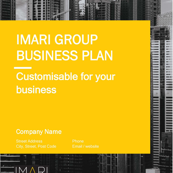 Business Plan Template Business Plan Template