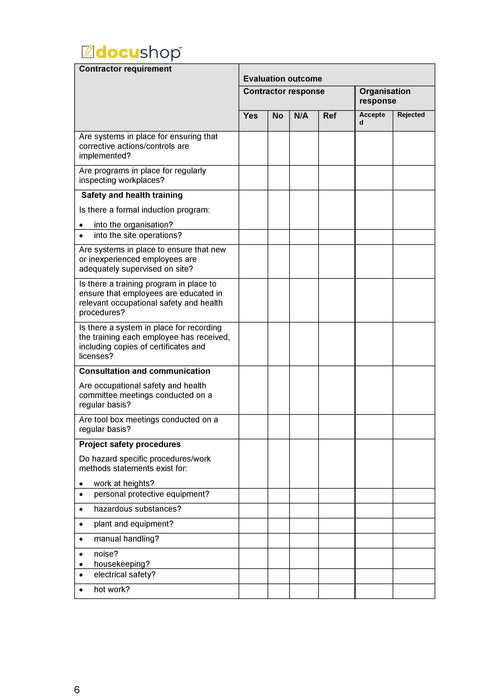 Complete Occupational Health & Safety Pack Complete Occupational Health & Safety Pack