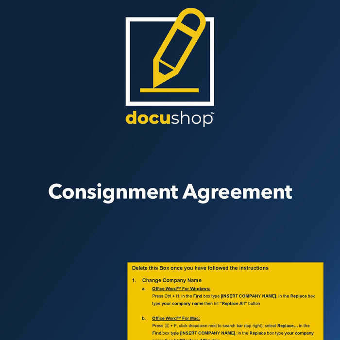 Consignment Agreement Template Consignment Agreement Template