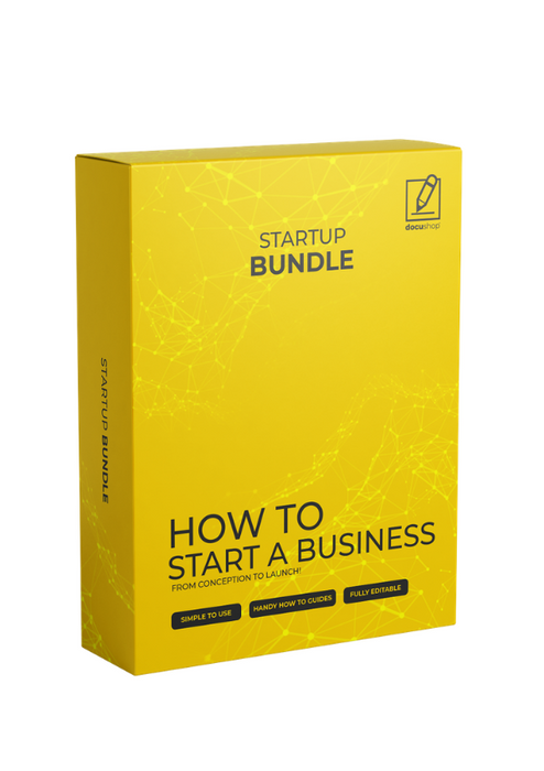 How to Start a Business - Template Bundle