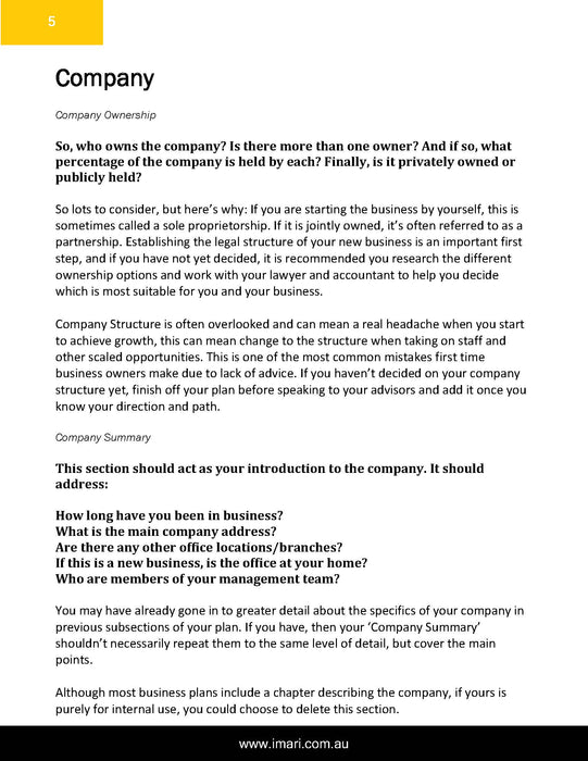 Marketing Plan Template Marketing Plan Template