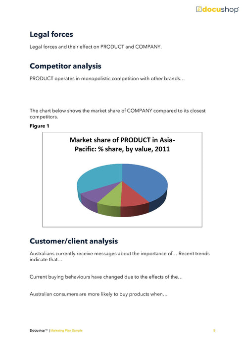 Marketing Plan Template Marketing Plan Template