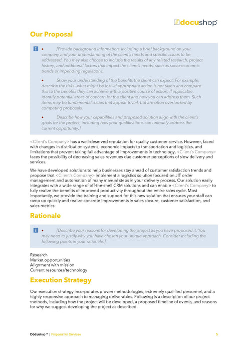 Marketing Proposal Editable Word Template Marketing Proposal Editable Word Template