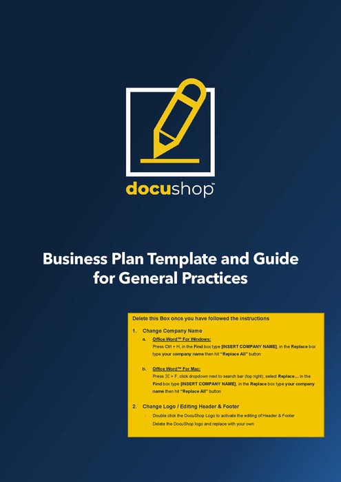 Medical Practice Business Plan Template