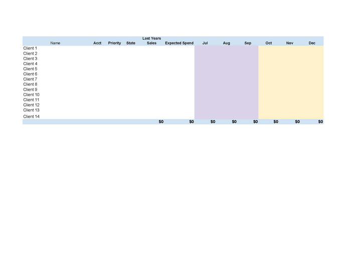 Sales Target Tracking Excel Template Sales Target Tracking Excel Template