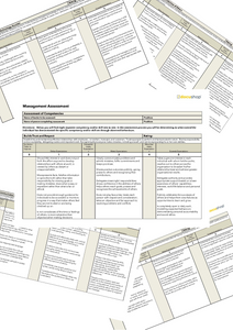 Management Assessment Template