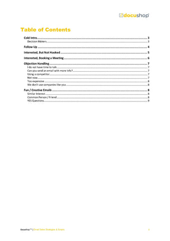 Sales Strategies & Scripts (Email & Phone)