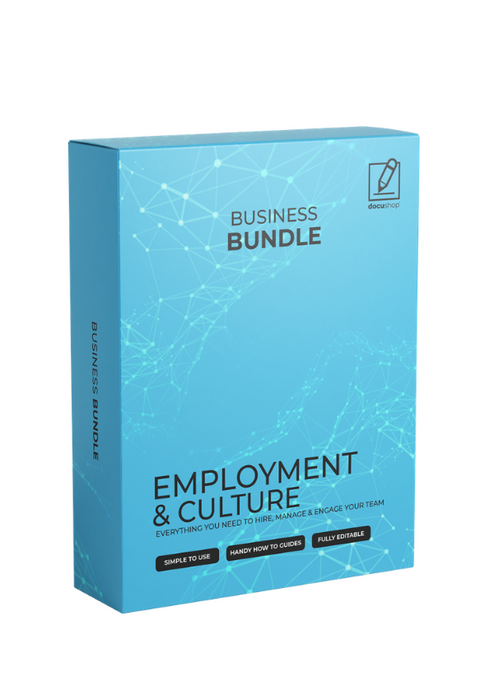 HR & Culture Template & Guide Bundle