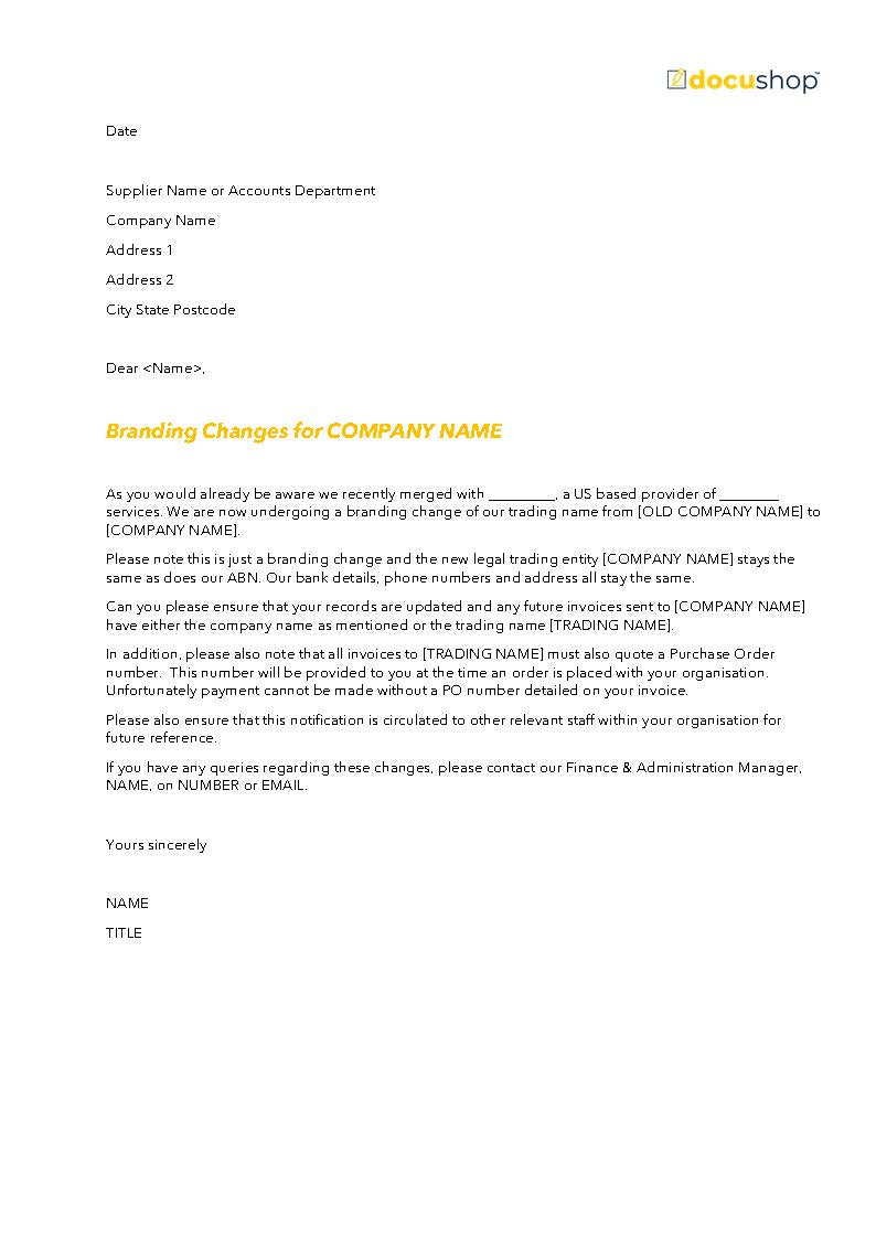Branding Name Change Letter To Clients Template Docushop branding-name-change-letter-to-clients-template-docushop