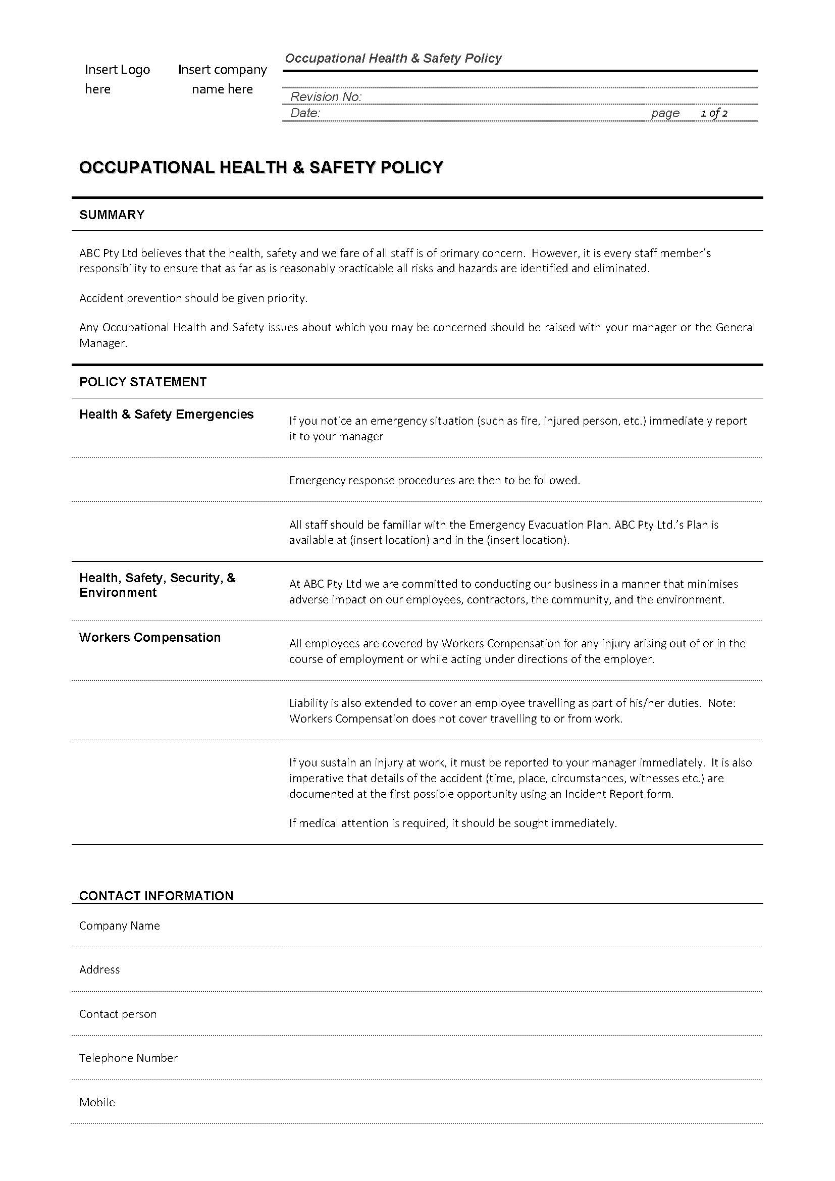 OHS Policy – docushop ohs-policy-docushop