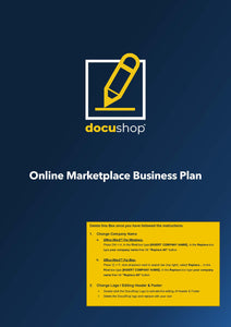 Online Marketplace Business Plan Template