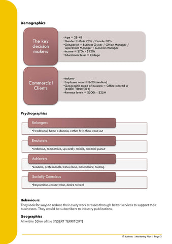 Startup IT Solutions Sales & Marketing Plan Template
